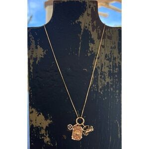 Anthropologie Zodiac Charm Necklace Cancer